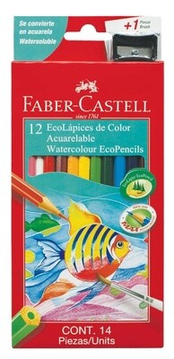 Faber-Castel 12 Watercolor EcoPencils
