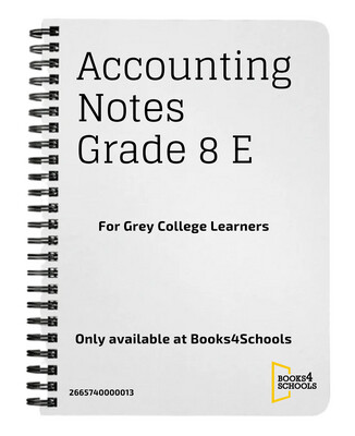 Accounting Notes Gr. 8 (B4S)