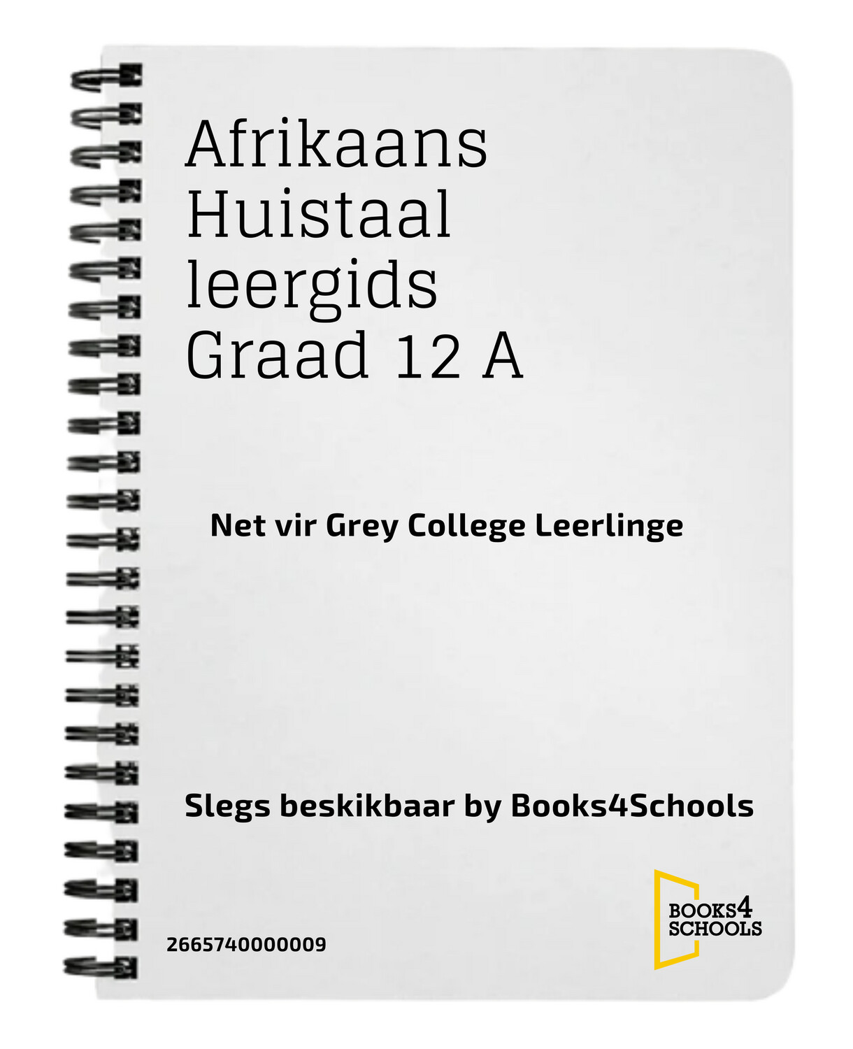 Afrikaans Taaldiktaat Gr. 12 (B4S) (X)