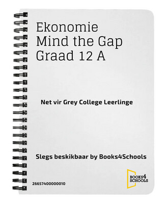 Ekonomie Diktaat Gr. 12 (B4S)