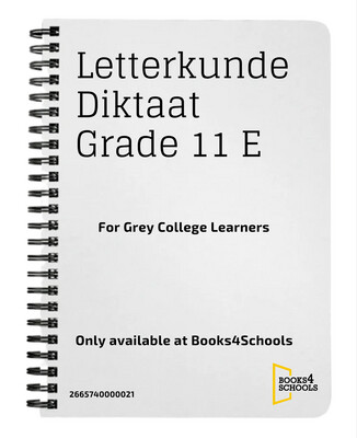 Letterkunde Diktaat FAL Gr. 11 (B4S)