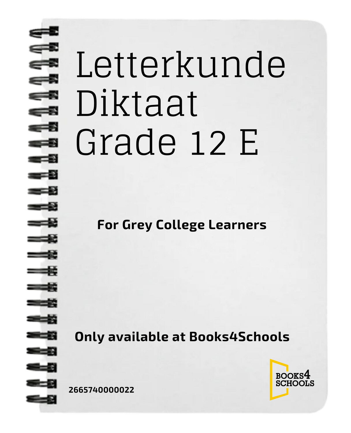Letterkunde Diktaat FAL Gr. 12 (B4S)
