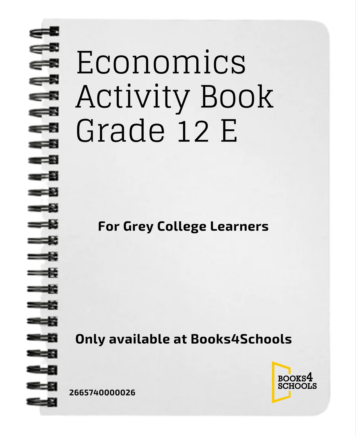 Economics Activity Book Gr. 12 (B4S)
