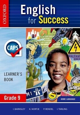 English for Success Home Language Grade 9 Learner&#39;s Book
