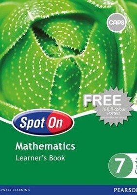 Spot On Maths Grade 7 Learner&#39;s Book
