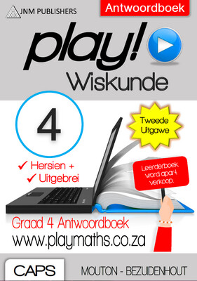 Play! Wiskunde Graad 4 Antwoordboek (2de Uitgawe)