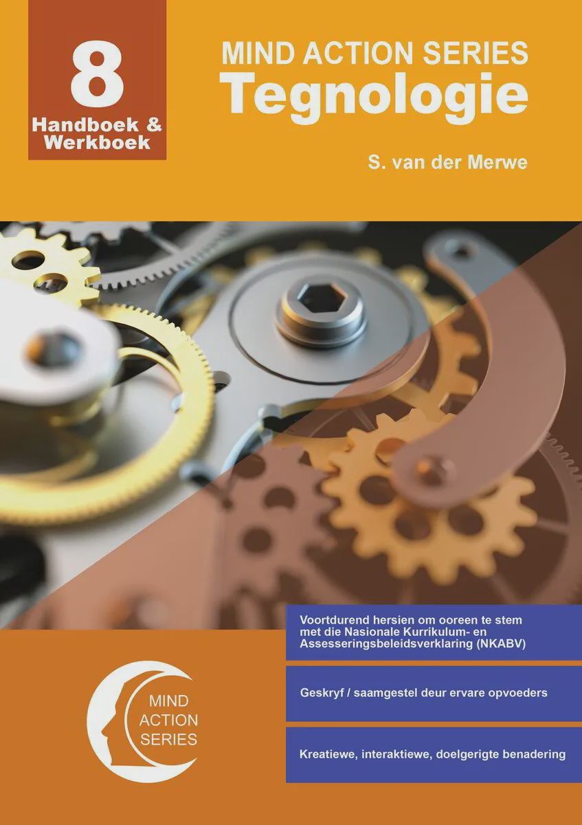 MAS Tegnologie Handboek &amp; Werkboek Gr. 8 NKABV (2018)