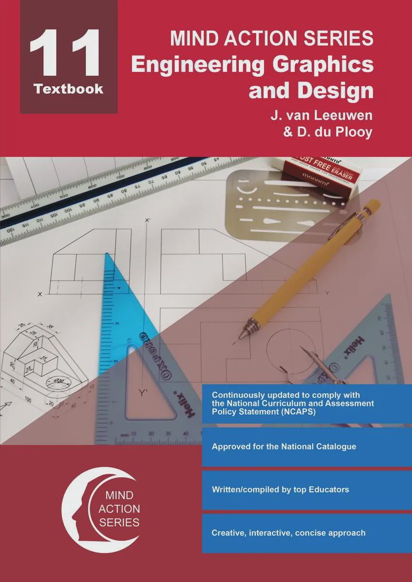 Mind Action Series Engineering Graphics &amp; Design Gr. 11 Textbook
