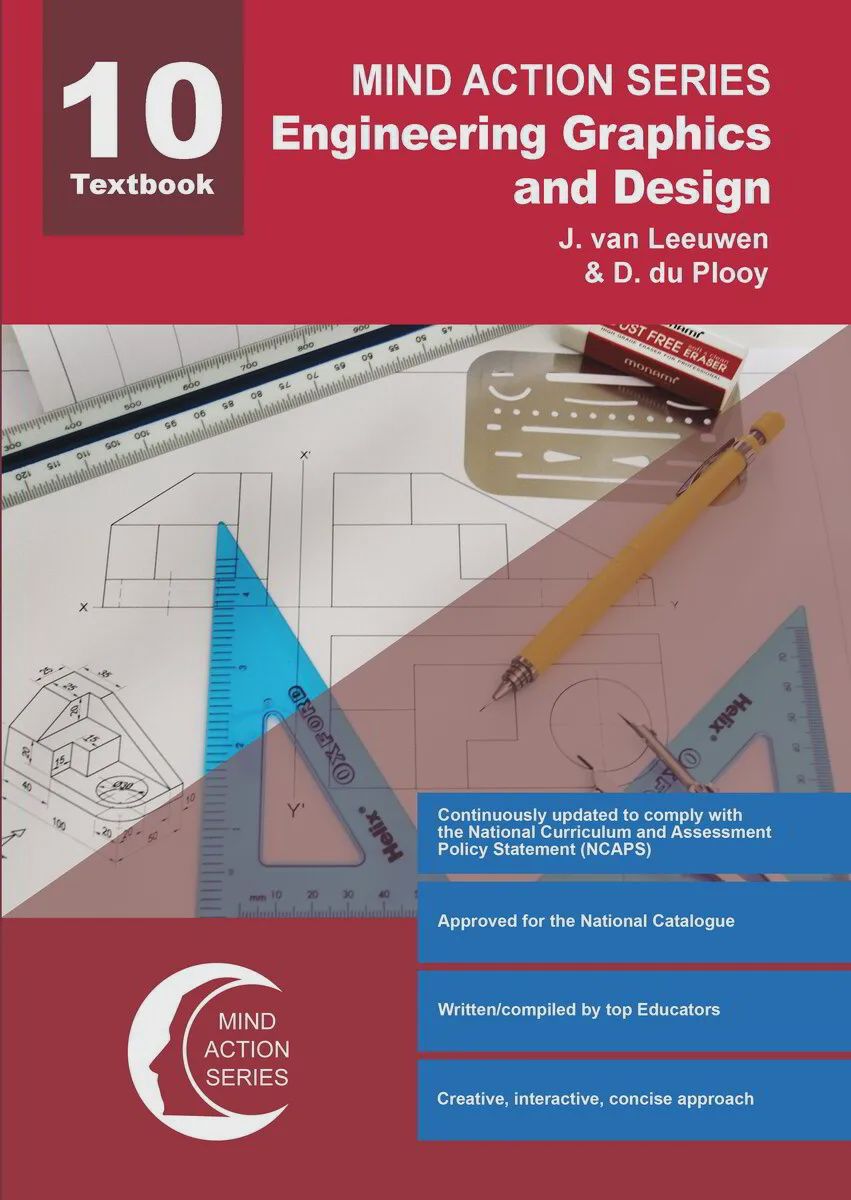 Mind Action Series Engineering Graphics &amp; Design Gr. 10 Textbook