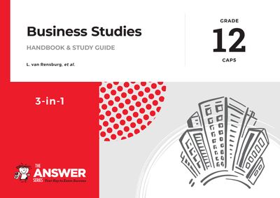 TAS Gr. 12 Business Studies 3 in 1