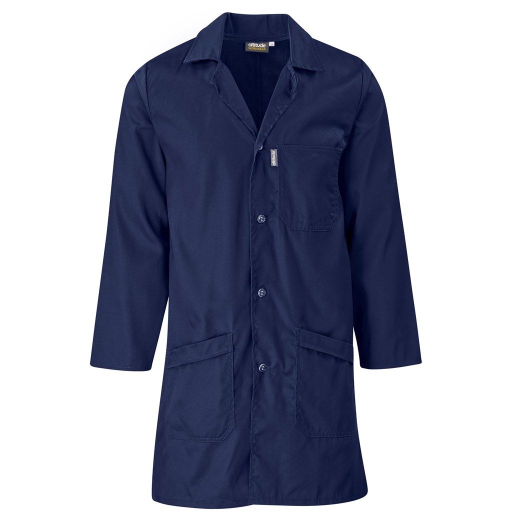 Polycotton Coat - Navy