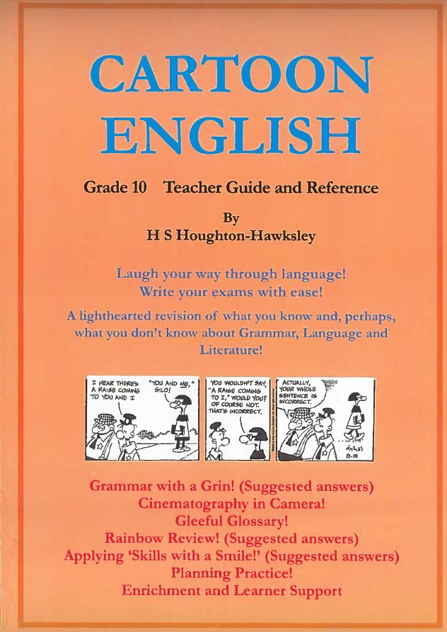 CARTOON ENGLISH GRADE 10 TG