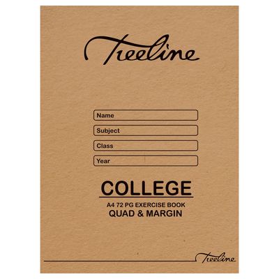 72p A4 College Books Q/M