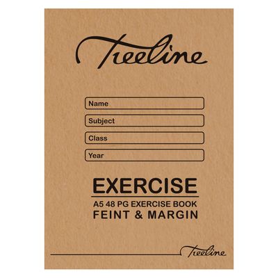Exercise Book 48 pages A5 F/M - Single