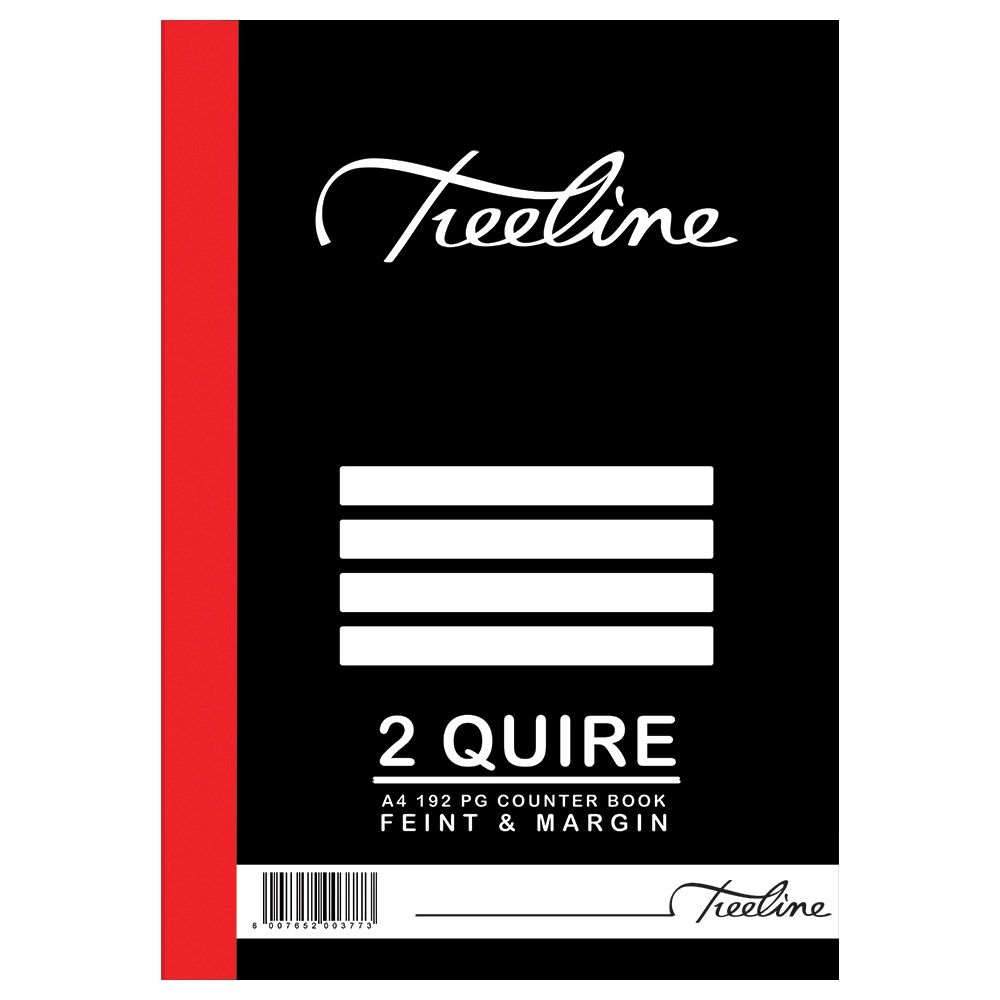 Counter Book 192 pages A4 F/M 2 Quire - Single