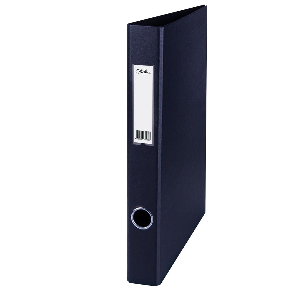 A4 PVC Ringbinder - 2D Ring -  25mm, Colour: Black