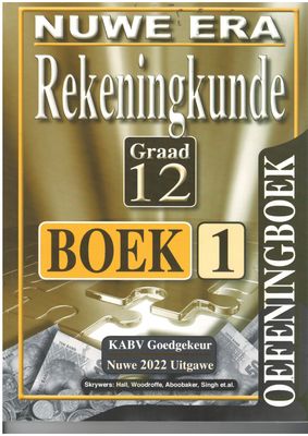 Nuwe Era Rekeningkunde Gr. 12 Oefeningboek (2 boeke)