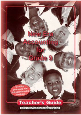 New Era Accounting Grade 9 Teacher Guide