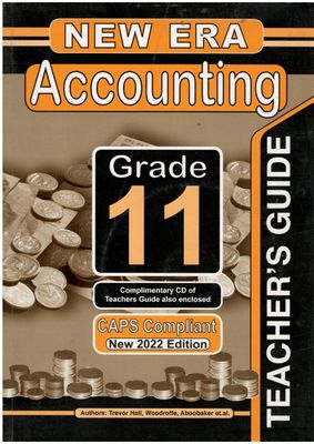 New Era Accounting Grade 11 Teacher Guide