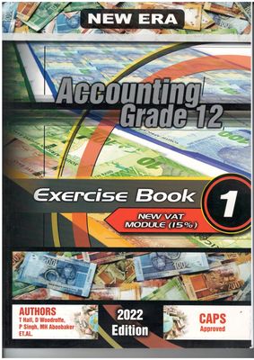 New Era Accounting Gr. 12 Exercise Book (2019/2020 Edition) (2 books)