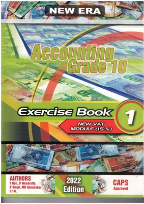 New Era Accounting Grade 10 Exercise Book (2 books)