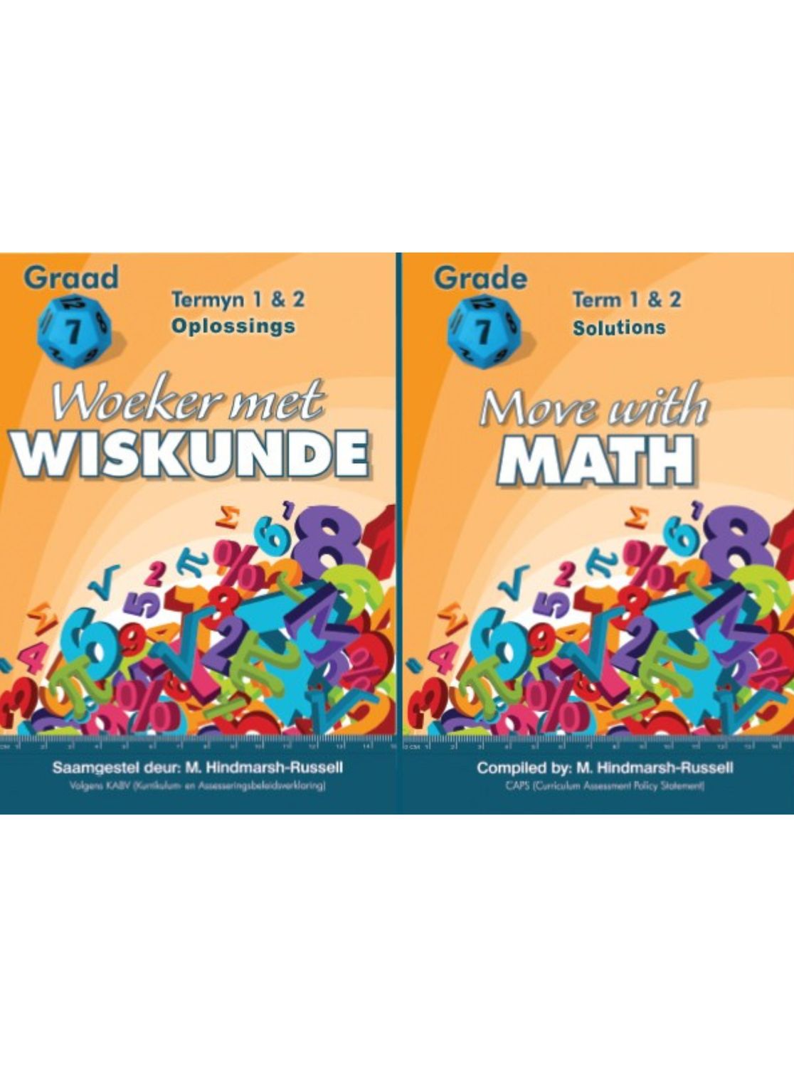 Woeker met Wiskunde / Move With Math Gr 7 Kwartaal /Term 1&amp;2 Oplossings/Solutions