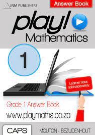 Play! Mathematics Grade 1 answer book