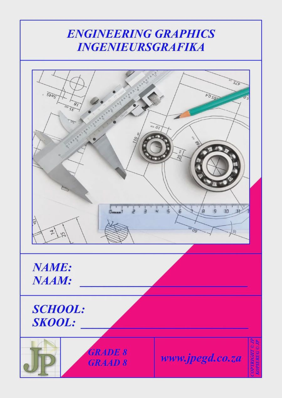 Engineering Graphics Gr8 Workbook (A4) (7th Edition)