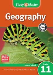 Study &amp; Master Geography Learner&#39;s Book Grade 11