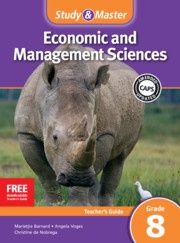 Study &amp; Master Economic and Management Sciences Teacher&#39;s Guide Grade 8