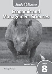 Study &amp; Master Economic and Management Sciences Exercise Book Grade 8