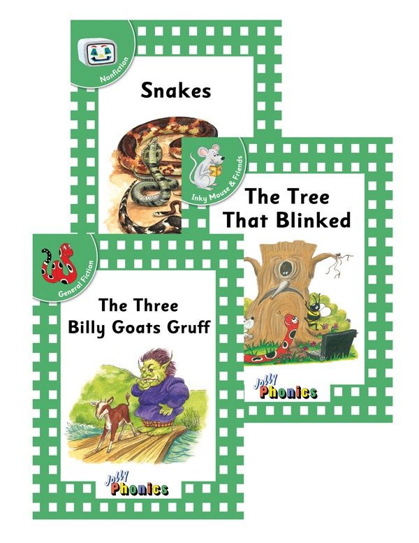 Jolly Phonics Readers Complete Set Green Level 18