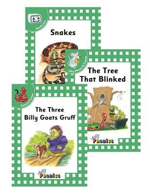 Jolly Phonics Readers Complete Set Green Level 18