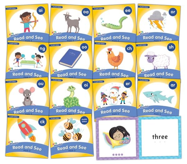 Jolly Phonics Read &amp; See Pk2 (Pk 12 asstd)