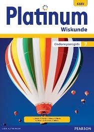 Platinum Wiskunde Graad 7 TG (includes Photocopiable WB)