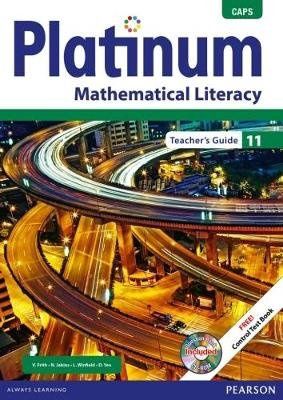 Platinum Mathematical Literacy Gr 11 TG with Control Test Book &amp; Question Bank CD