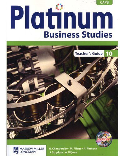 Platinum Business Studies 10 TG with Question Bank CD