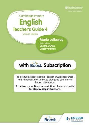 CAMBRIDGE PRIMARY ENGLISH TEACHER’S GUIDE 4