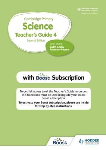 CAMBRIDGE PRIMARY SCIENCE TEACHER&#39;S GUIDE 4