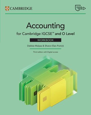 NEW Cambridge IGCSE™ and O Level Accounting Workbook with digital access (2 years)