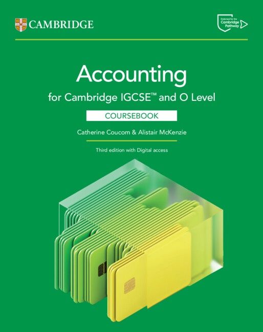 NEW Cambridge IGCSE™ and O Level Accounting Coursebook with digital access (2 years)