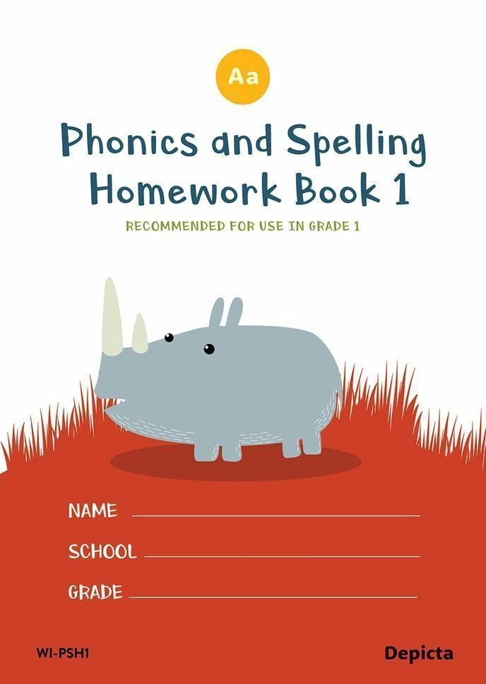 Phonics and Spelling Homework Book 1