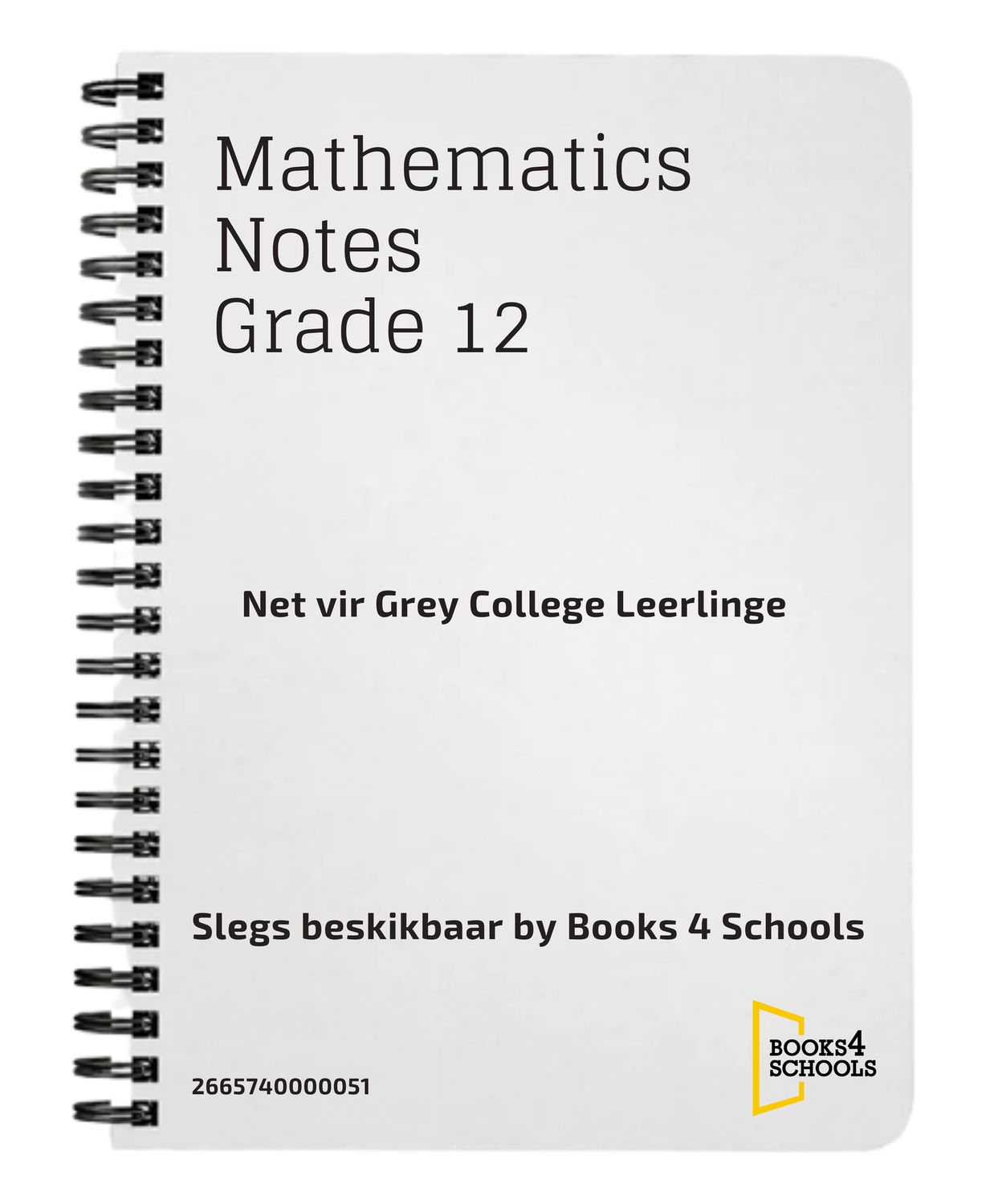 Mathematics Notes Grade 12