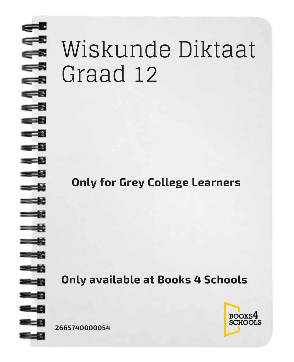 Wiskunde Diktaat Graad 12