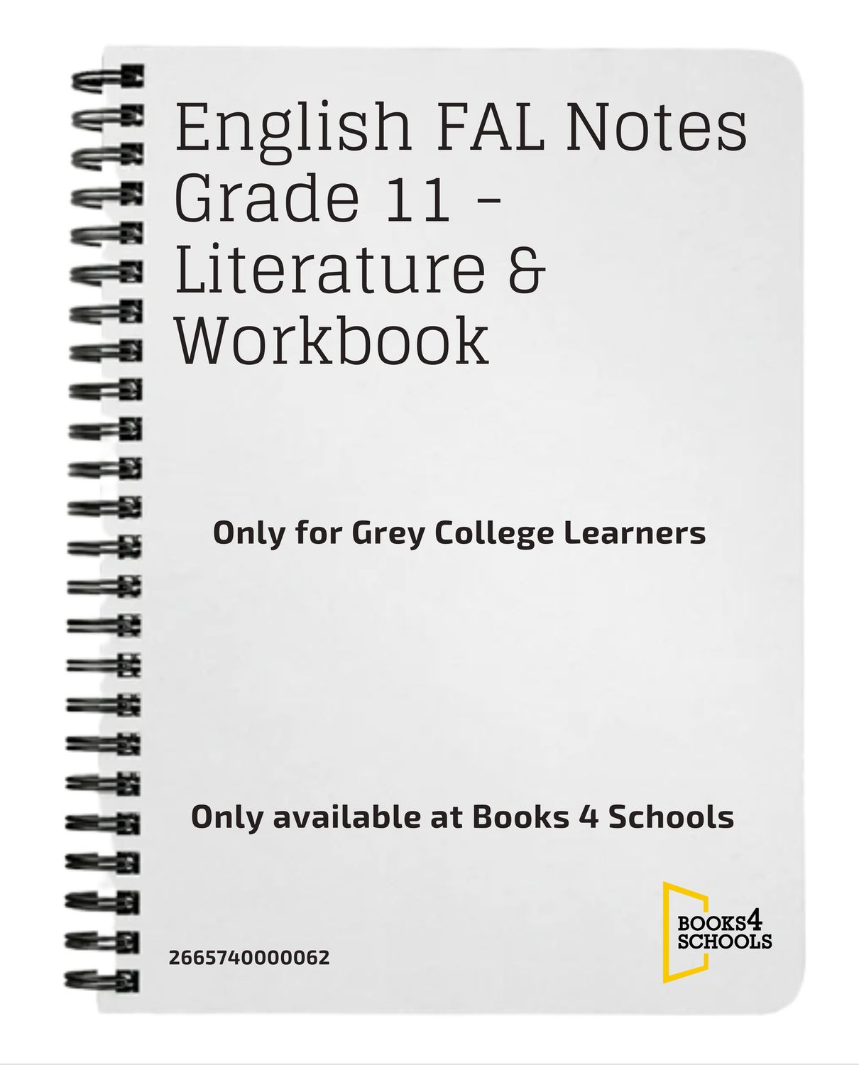 English FAL Notes Grade 11 - Literature &amp; Workbook