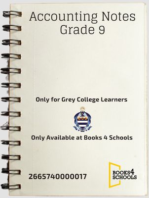 Accounting Notes Gr. 9