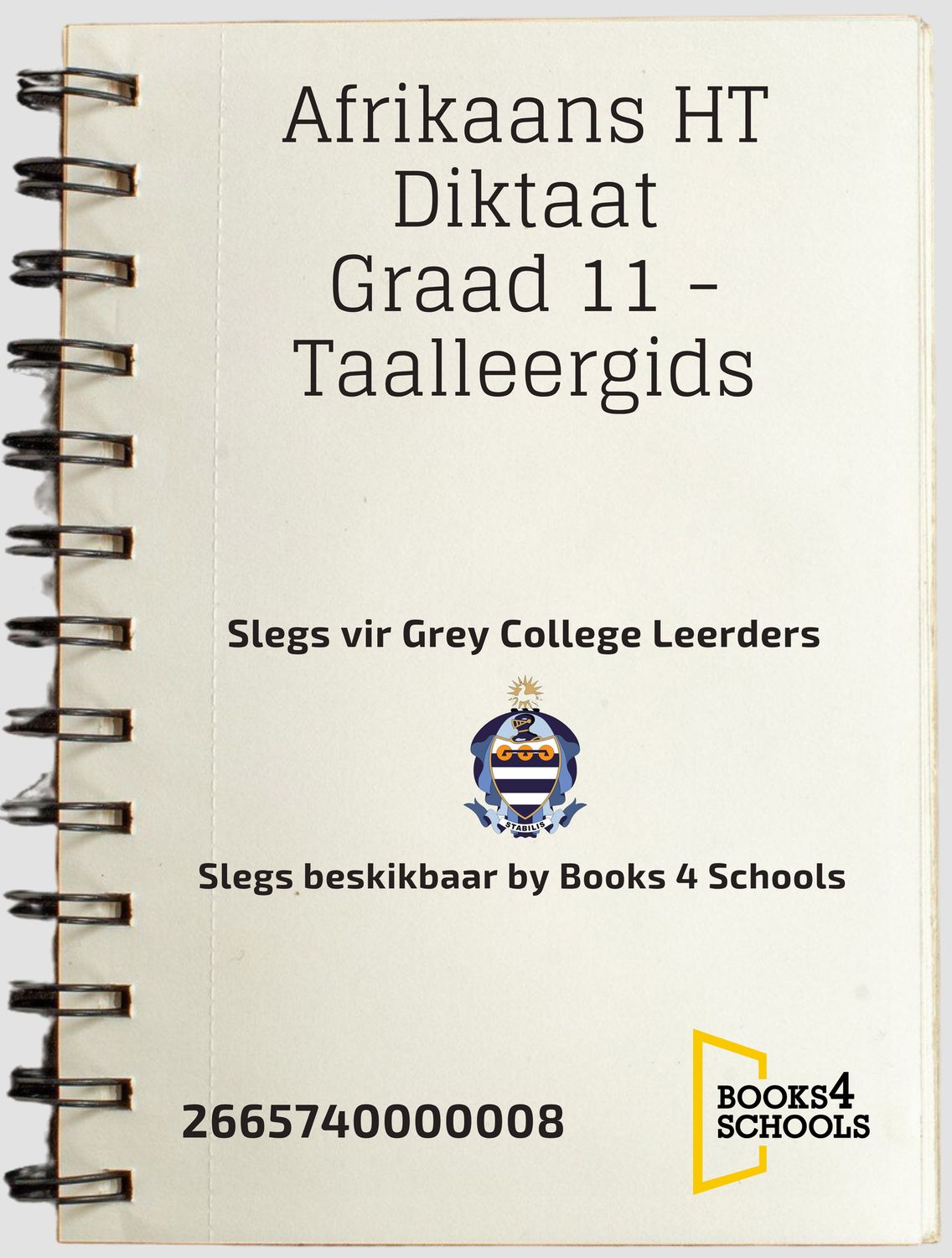 Afrikaans HT Diktaat Graad 11 - Taalleergids
