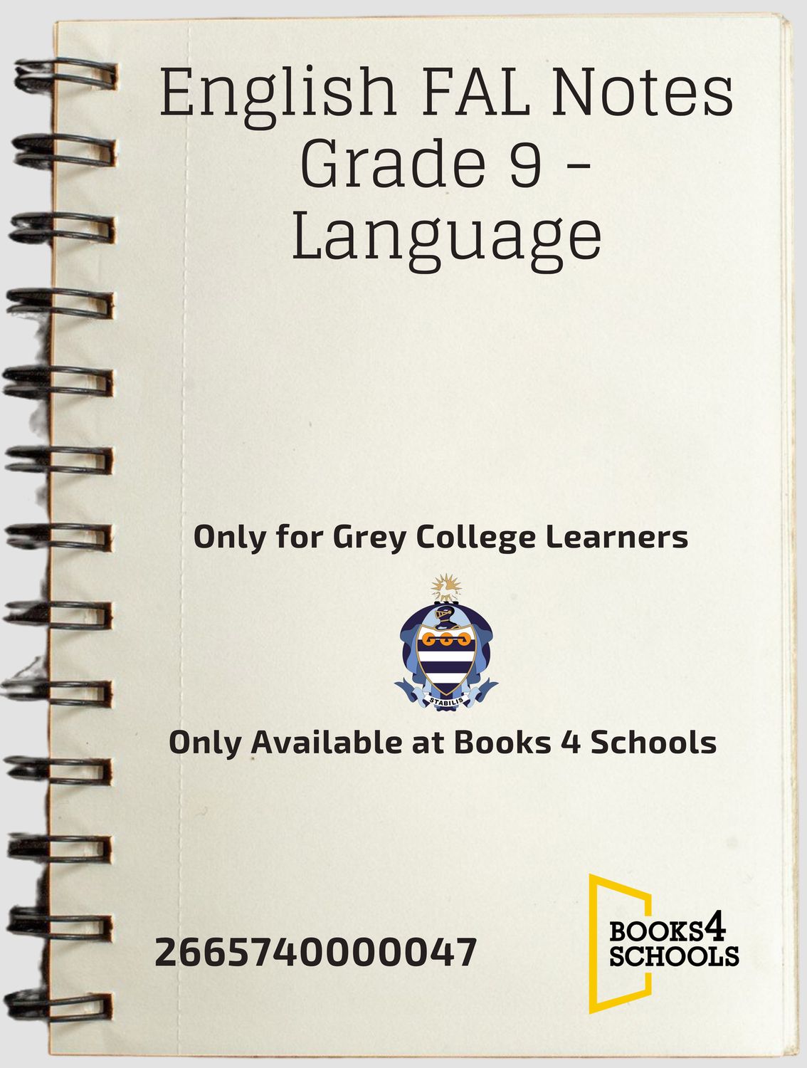 English FAL Notes Grade 9 - Language