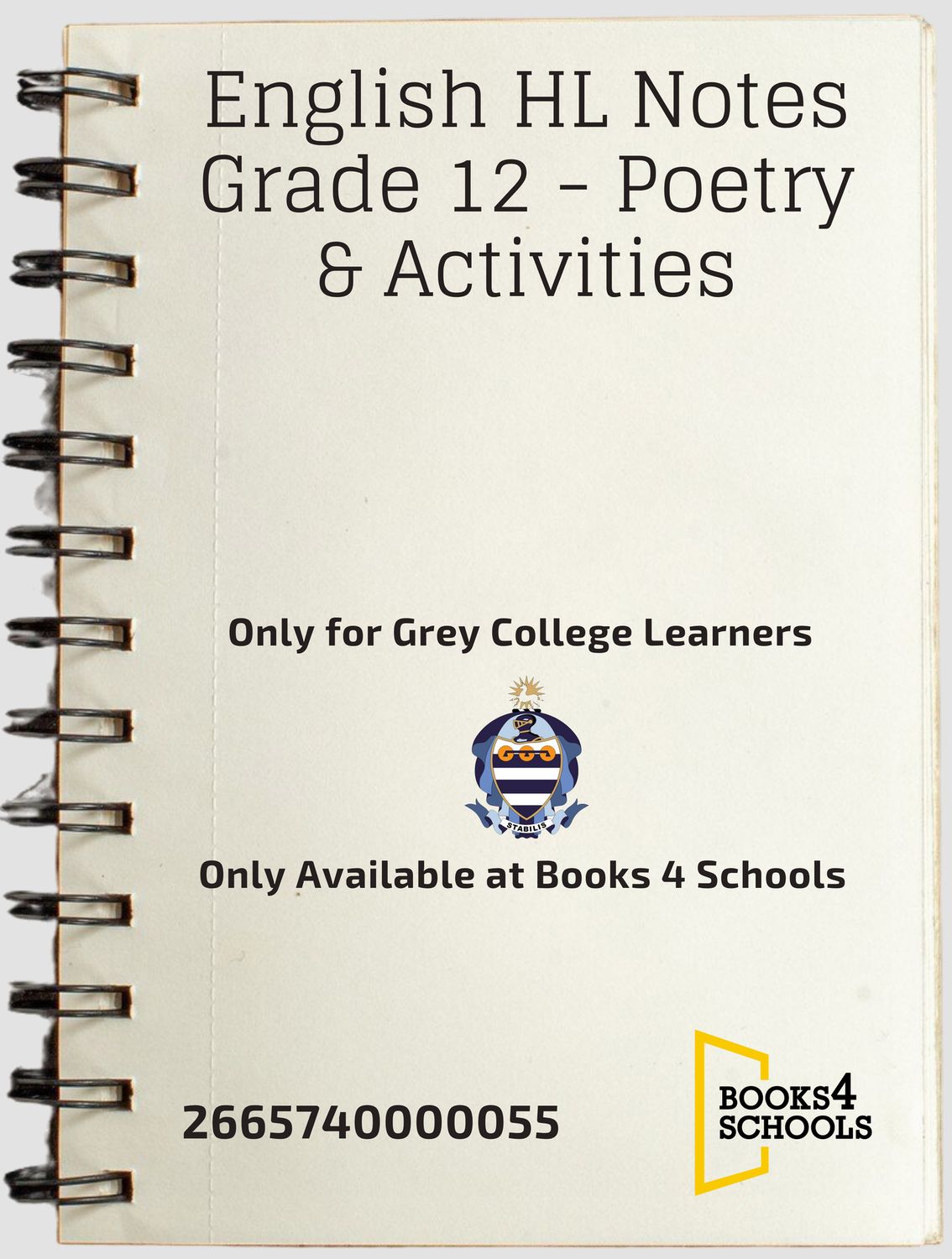English HL Notes Grade 12 - Poetry &amp; Activities