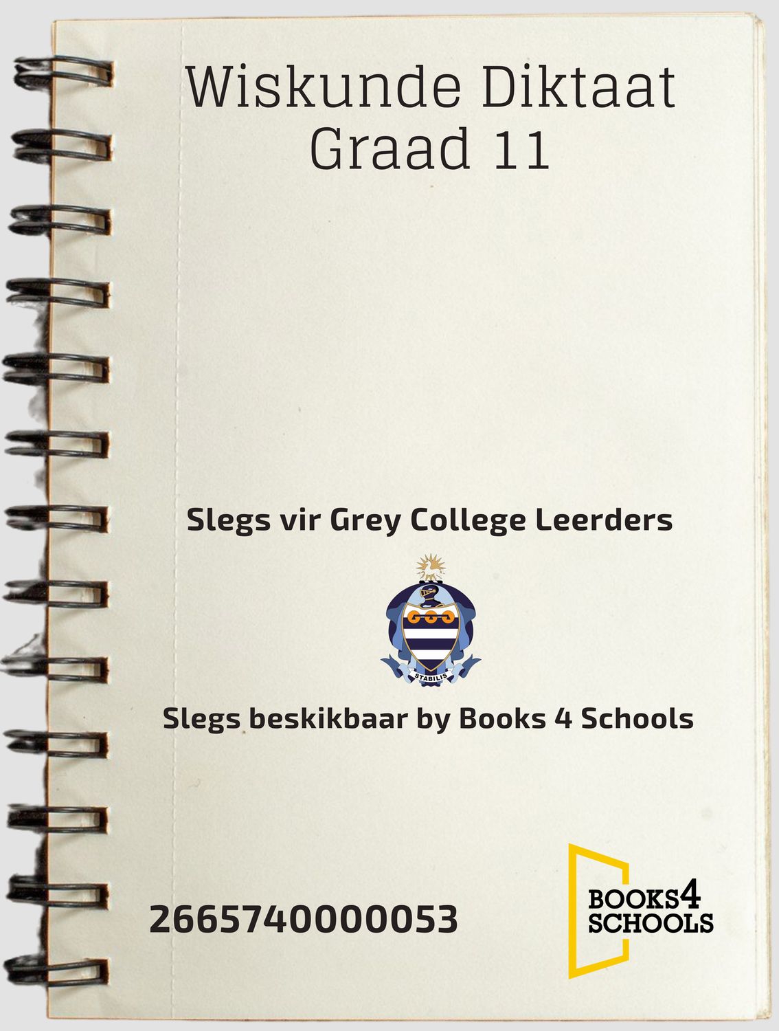 Wiskunde Diktaat Graad 11